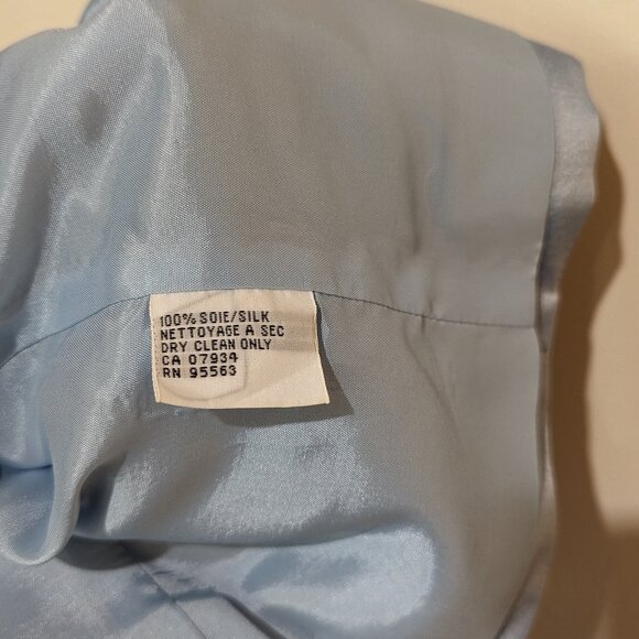 Simon Chang  - 100% silk top sz 14 - Picture 9 of 9